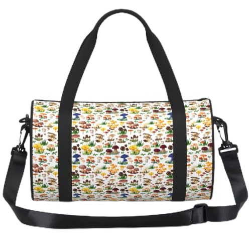 Sac à dos quotidien avec imprimé champignon japonais pour adulte actif