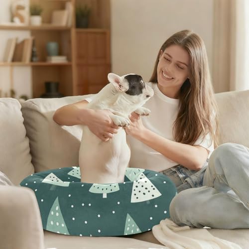 Panier pour chien sapin de Noël vert protégeant du froid taille S - 7