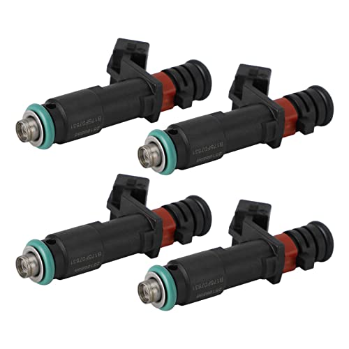 Frezon 4PCS Fuel Injectors Fit For Chevrolet Spark 2011-2015 1.2L L4,Beat 2016-2021# 25186566, 27828W, FJ1332, 25194429, INJ675, 96800843, C111032
