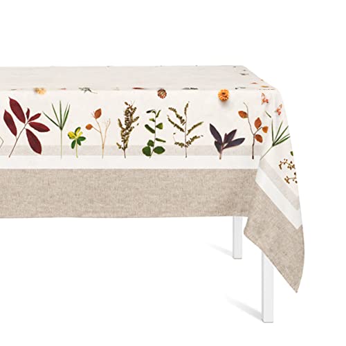 B&C fabrics NAF NAF Mantel Resinado Antimanchas Mesa Rectangular 100% Algodón Recubierto Acrílico (Olena, 150x200 cm) Cover