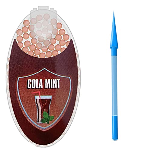 Lot de 100 boules écrasées Menthol pour insertion de filtre Capsules aromatisées à clipser