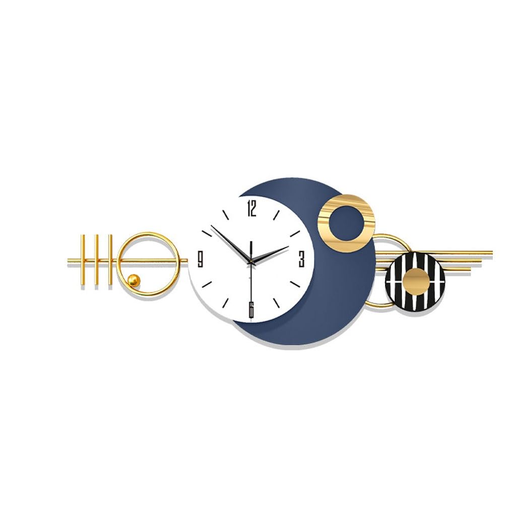 Horloge salon montre suspendue silencieuse nordique et horloge de decoration murale