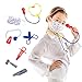 Giocattoli di ruolo per i bambini: costume da medico, giocattoli educativi, gioco di ruolo, simulazione di Doctor Sound e Light Suit Kit per bambini, giocattoli all'aria aperta, per ragazze e ragazzi
