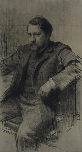 Lienzo de Valentin Serov por Repin, 60x90cm para renovar las paredes de tu estudio
