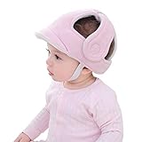 Funzione:Cappello bambina Questo casco per paraurti da bambino che striscia può mitigare i danni alla testa del bambino quando la testa del bambino entra in collisione, ridurre lo shock.