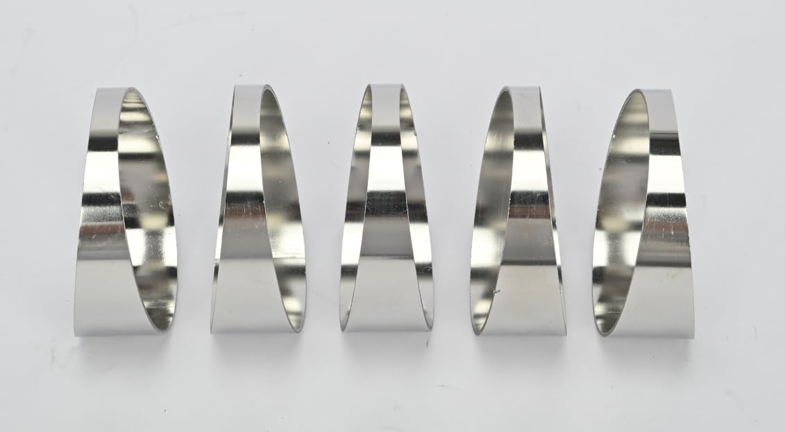 304 Stainless Steel Pie Cuts, Tight Radius Pie Cuts, Exhaust Pipe Laser Cut for Custom Exhaust System(Not Welded)