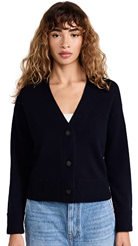 Vince Women's 3 Button Boxy Cardigan