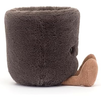 Jellycat Amuseables Coffee Cup Stuffed Toy, 5.5 inches - Drink Plush - Fun Gift Idea