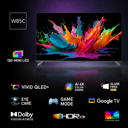 Panasonic W85 Series (2026 Model) 55-inch QD-Mini LED 4K UHD Glare Free Ultra Google TV, Local Dimming Supreme, HDR10+, Dolby Vision, Dolby Atmos, Game Mode - TN-55W85CPS - image 2