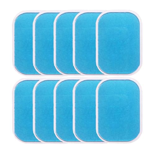 16 unidades de almohadillas de gel para electroestimulador, almohadillas de alta conductividad para entrenamiento de glúteos y músculos miniatura 4