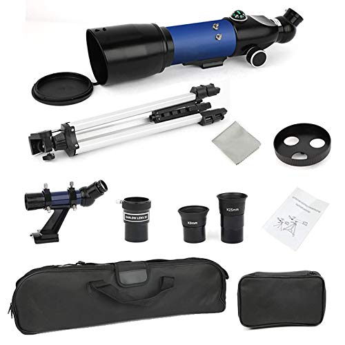 Telescopio astronómico portátil refractor 70mm para principiantes miniatura 7