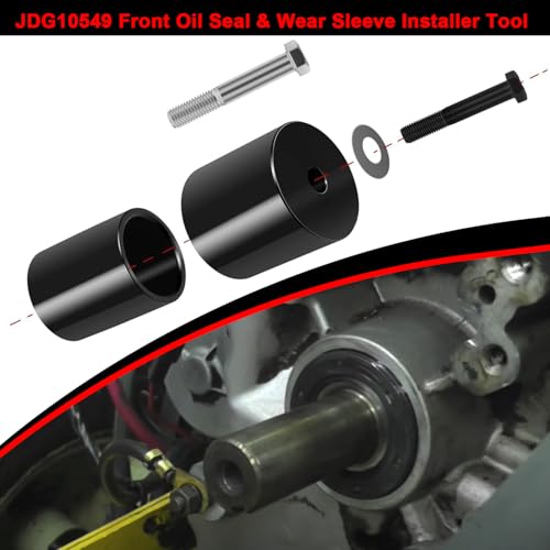 Image of JDG10549 Front Oil Seal & Wear Sleeve Installer Tool compatible for John Deere