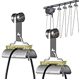 SKTREX Cable Trolley for Electric Hoist Cable,C Track Rail Festoon Cable Trolley System for Electric Crane and Electric Hoist for Unistrut 1-5/8