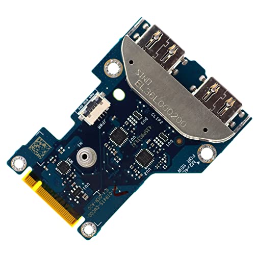 Image of Deal4GO USB Board USB 3.2 Port Daughterboard TR4T5 0TR4T5 LS-K663P Replacement for Dell G15 5510 5511 Gaming Laptop