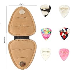 Médiators pour Guitare, Étui de Guitare en PU avec 6 Pièces Médiators de Guitare, Pour Guitare/Guitare Électrique/Basse… - Les Beatles, Paul McCartney, John Lennon, RIngo Starr, George Harrison Médiators pour Guitare, Étui de Guitare en PU avec 6 Pièces Médiators de Guitare, Pour Guitare/Guitare Électrique/Basse… – Image 2