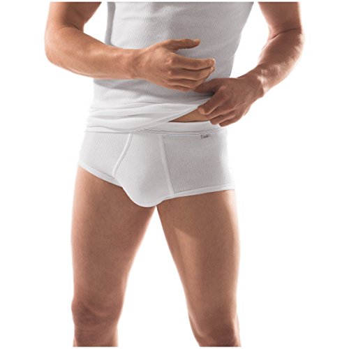 Esge Herren Slip Lord Doppelripp 3er Pack Größe 5 (M)