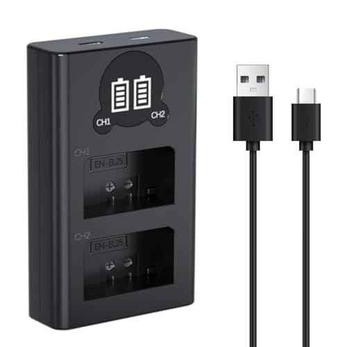 YUEFANSEN EN-EL25 EN-EL25a �p MH-32 USB Type-C �݊��[�d��J���� �o�b�e���[ �`���[�W���[ [ ���� �݊��o�b�e���[���ɑΉ� ] �j�R�� Z50 Z fc Z30 �Ή� �p�o�b�e���[�[�d��