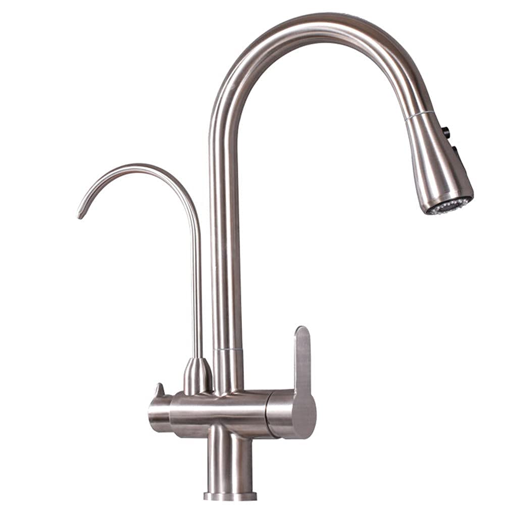Robinet de cuisine pour eau potable pure et vaisselle facile en famille