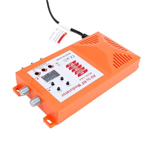 Convertidor AV a Coaxial con interruptor de canal para estabilizar imagen de videoconsolas 2