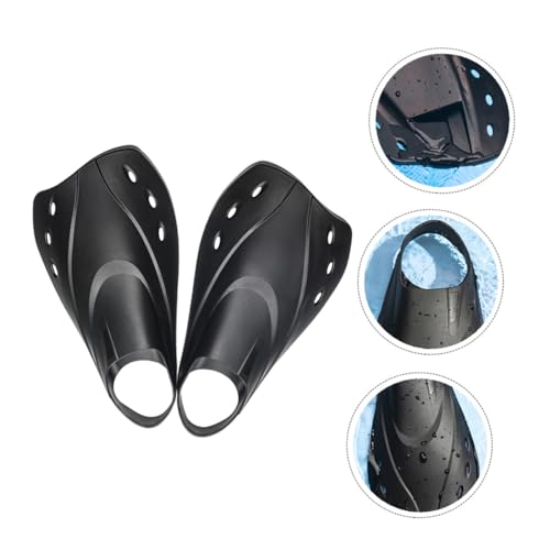 Cabilock Aletas De Natación Ajustables para Adultos Talla l Material Trp Ligero Entrenamiento De Natación y Esnórquel Aletas Cortas Flotantes para Buceo y Recreativa - imagen 3