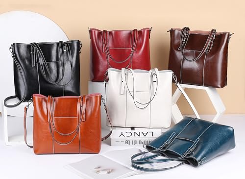 Image of JIUFENG Tote Bags Large Leather Purses and Handbags for Women Top Handle Shoulder Satchel Hobo Bags