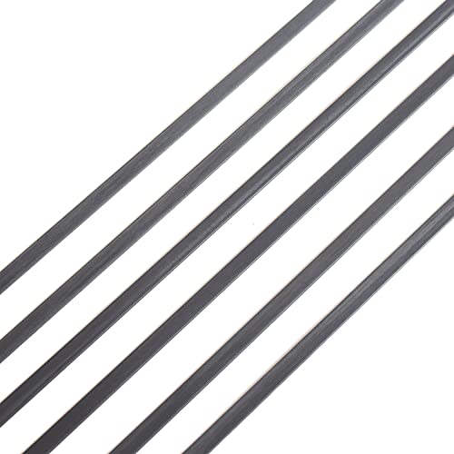 Cncarbonfiber CARBONBAR1X5 6Pcs 1X5Mm Length 420Mm Flat Carbon Fiber Bars,Pultruded Carbon Fiber Strips thumb #2