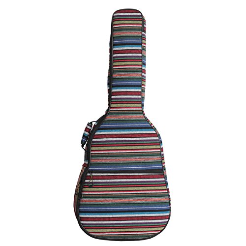 Glenmi Housse pour guitare acoustique bohémienne – Rembourrée en mousse souple – 101 – 104 cm – Sac à dos avec coussin… - Les Beatles, Paul McCartney, John Lennon, RIngo Starr, George Harrison Glenmi Housse pour guitare acoustique bohémienne - Rembourrée en mousse souple - 101 - 104 cm - Sac à dos avec coussin…
