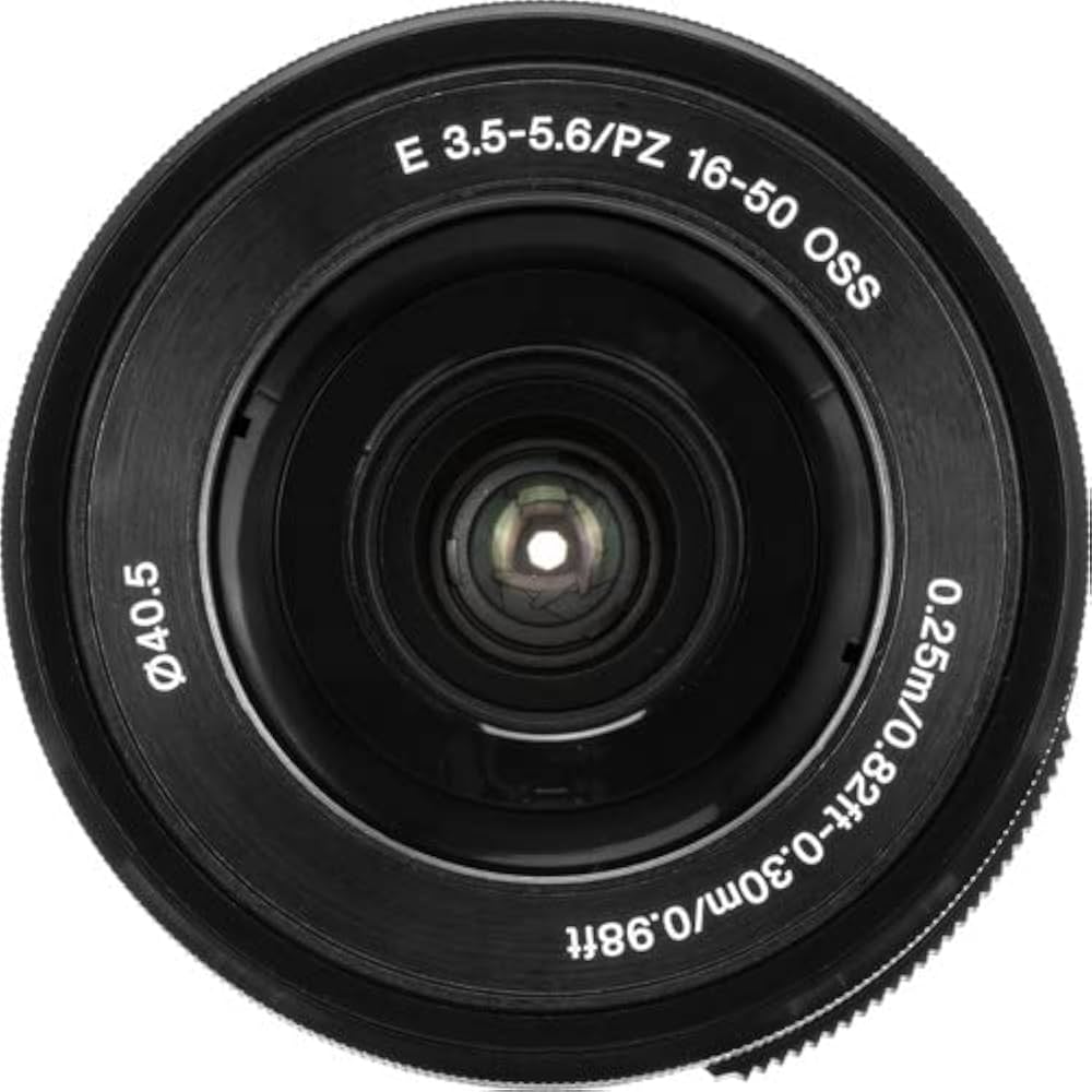 【K2114】SONY 16-50 3.5-5.6 OSS SELP1650 Sony SELP1650 16-50mm Power Zoom Lens (Black) : SONY: Amazon