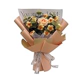 【Décorations intérieures】: L'ornement de la fleur de crochet convient à la décoration du salon, de la chambre, du bureau, du chevet, du bureau, de , de la table, de l'armoire, etc.