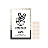 PEACE OUT Acne Healing Dots Helps Clear Blemishes Overnight, Fast Acting Hydrocolloid Pimple Patches for Breakouts with Salicylic Acid, Retinol and Aloe Vera, Award Winning Skincare Solution 40 Count