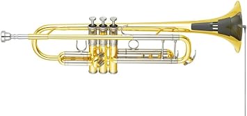 Yamaha SB7J Silent Brass للبوق والكورنيت ، تقليل الضوضاء بما فيه الكفاية ، النغمة الطبيعية والراحة المتفجرة