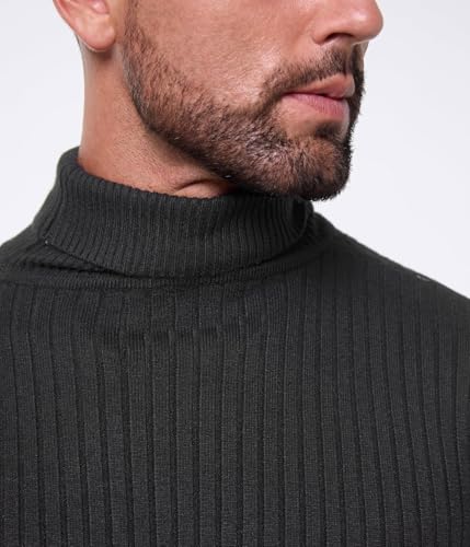 Image of NORTHWIND Men's High Turtle Neck Cotton T-Shirt