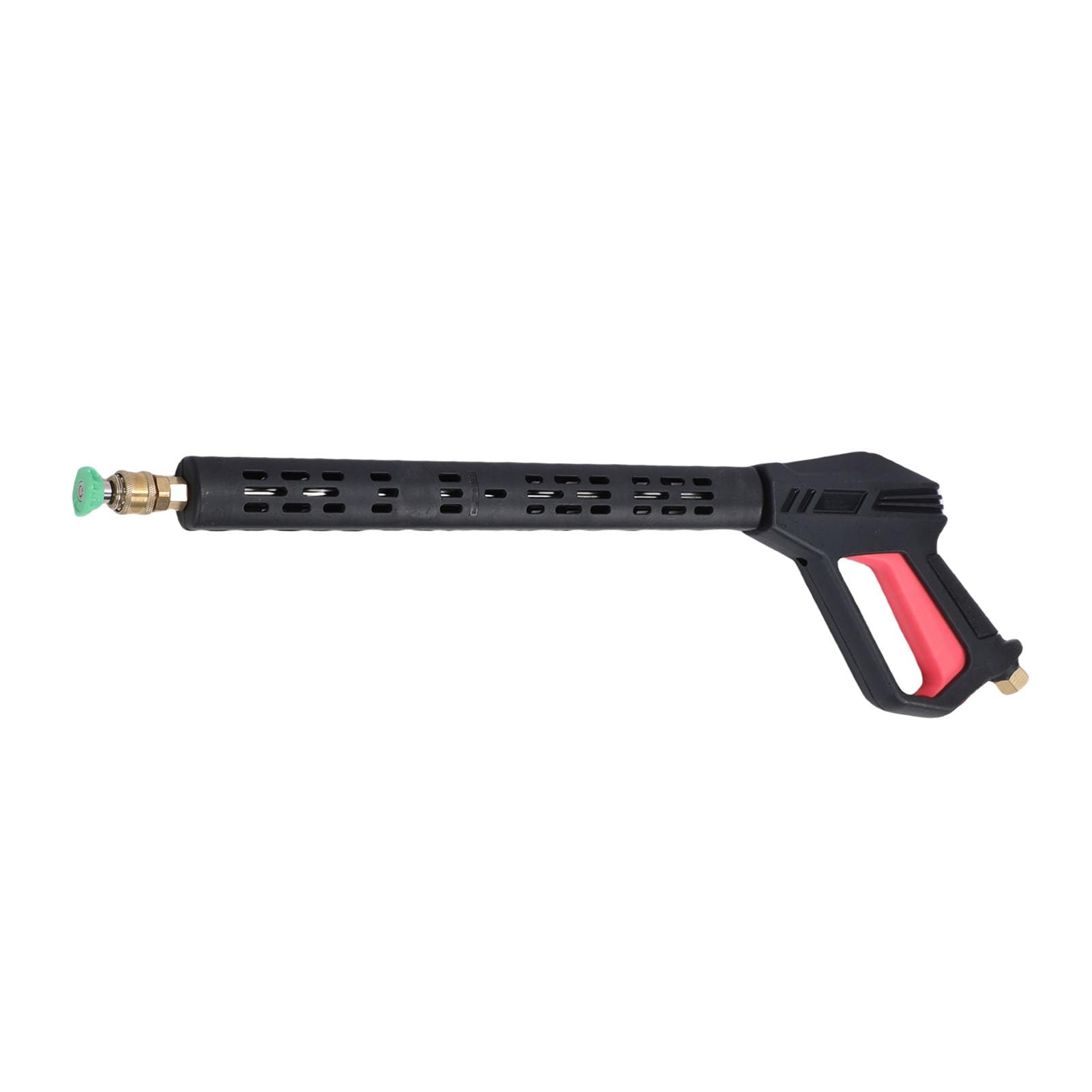 Bewinner Kit de Pistola de Lavado de Alta Presión, Adaptadores M22-14 M22-15 de 3/8 Pulgadas, 5 Boquillas de Extensión de 0°-60°, Pistola de Lavado Eléctrico de 4000 PSI para Limpieza de