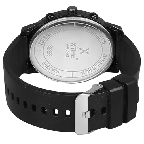 Image of XTIME Analogue Wrist Watch Round Dial & Softest Resin Strap for Men's & Boys