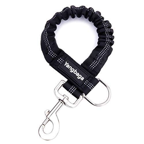 Yangbaga Dog Leash Extender (Black, for Dogs < 20lbs)