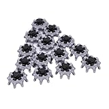 Pointes de golf utiles, portables, fiables et durables – Pointes de golf souples en TPU 2,7 x 1,2 cm : ces pointes de golf utiles, fiables et durables sont des pointes de golf souples en TPU, mesurant 2,7 x 1,2 cm comme crampons for une traction fiable.