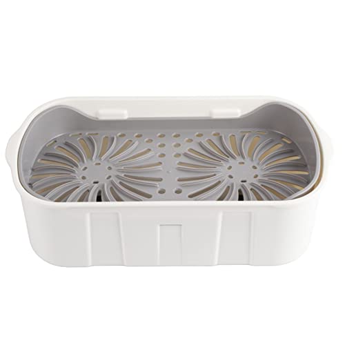Cubo de fregona eléctrico para S5 y S7, Cubo de fregona doméstico de Gran Capacidad con Limpieza automática y Capa de Drenaje, Cubo de Drenaje de fregona de Material ABS para