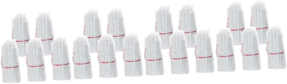 20pcs Cotton Wicks for Oil Lamps Replaceable Household Wicks for Kerosene and Alcohol Burners for Candle Making and Lanterns
