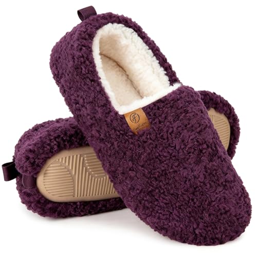 EverFoams Women's Cozy Memory Foam Slippers