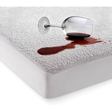 QATAN Waterproof Terry Cotton Mattress Protector Cover