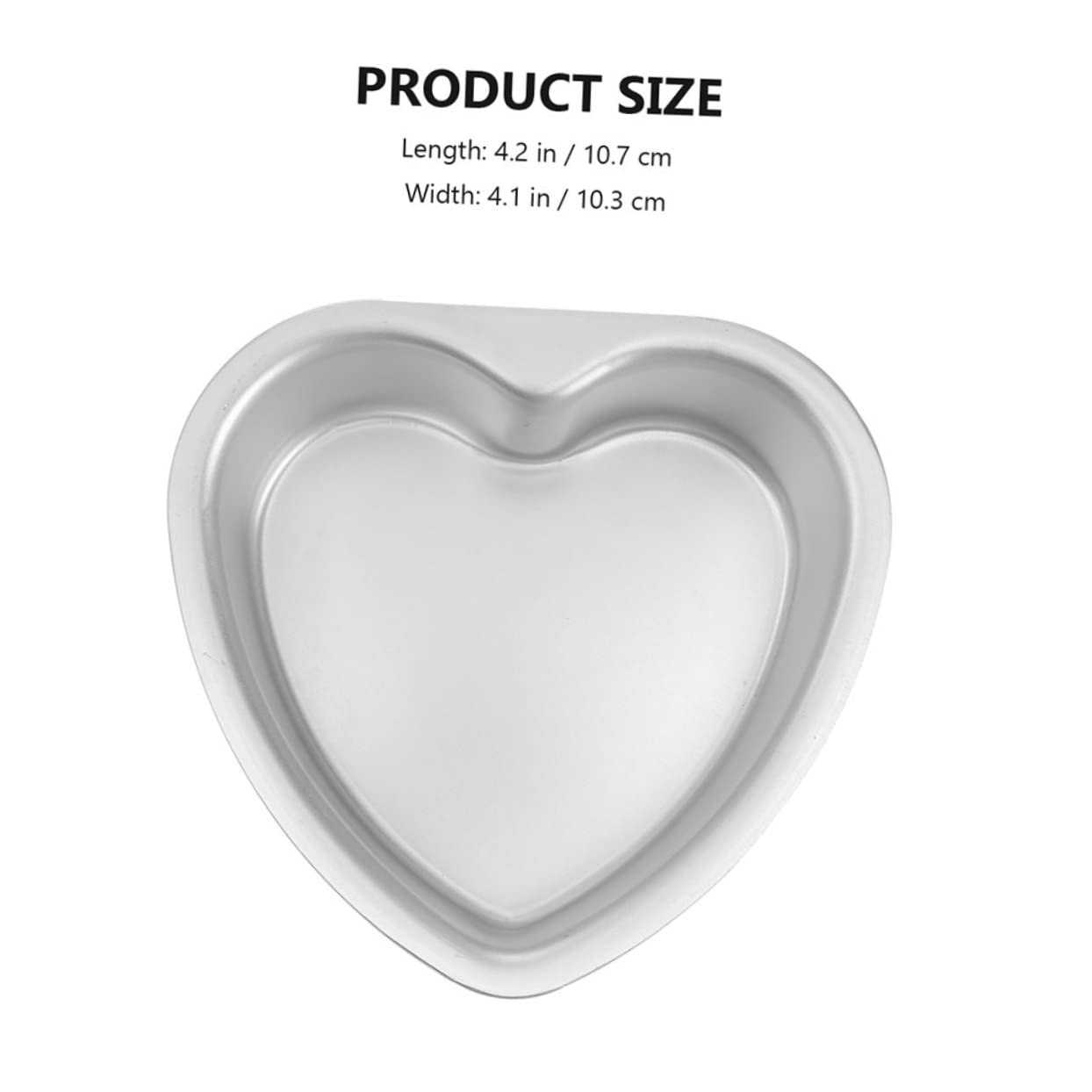 MAGICLULU 8stücke Herzförmige Kuchenformen Wiederverwendbare Backformen Aus Tiefe Herzbackformen Käsekuchen Und Torten Backzubehör Für Besondere Anlässe