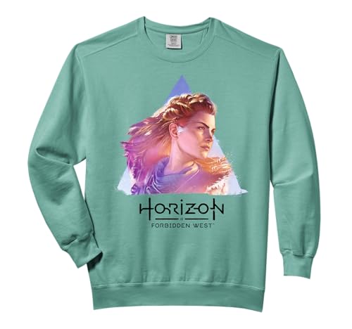 Horizon Forbidden West Aloy Portrait Comfort Colors Adult Sweatshirt