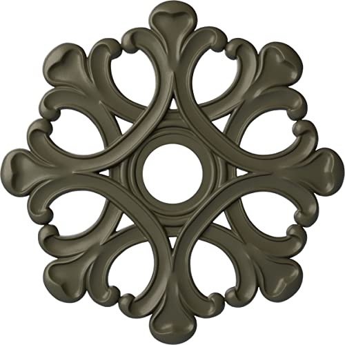 Ekena Millwork CM20ANWHF Angel Ceiling Medallion, Witch Hazel