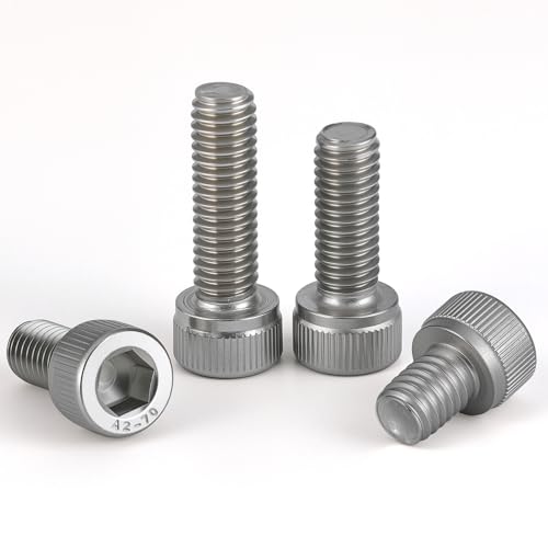 Image of M2 x 20mm Socket Head Cap Screws, 304 Stainless Steel, 200 Pack