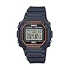 Casio Unisex F-108WH-1ACF Big Square Digital Display Quartz Black Watch