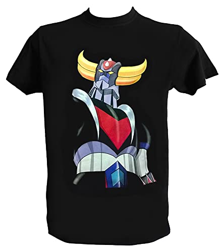 Tee Shirt UFO Robot Homme Enfant Anime Manga T Shirt Goldrake Dessin Anime 80, Homme - 4XL