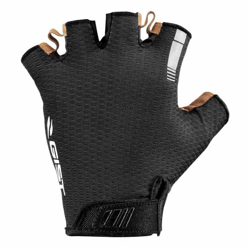 Gants vélo court Gist Air été noir XXL mitaines cyclisme route vtt