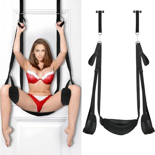 NFHRUKRE Sex Door Swing Sex Adults Over The Door 500LBS with Seat BDSM Bondage Position Game Furniture for Bedroom for Couples Sweatshirt