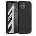 Produktbild kwmobile Case kompatibel mit Apple iPhone 12 Mini - Hülle Handy - Handyhülle in Schwarz matt