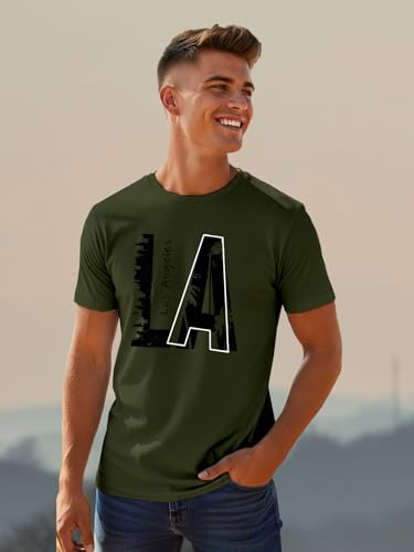 Image of XENOVAURBAN Men's Printed T-Shirt Combo Pack of 3 | Regular Fit Cotton Tshirts for Man - PRNT3